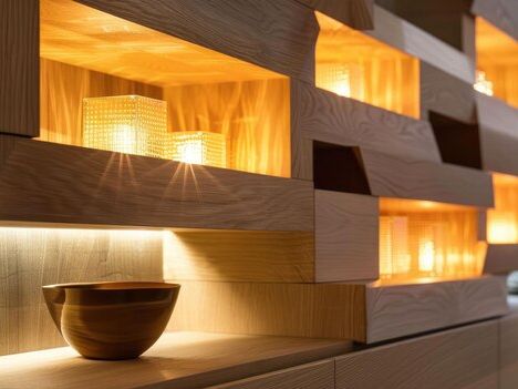 Oświetlenie dekoracyjne z drewna w 2026 – naturalne trendy i inspiracje do wnętrz